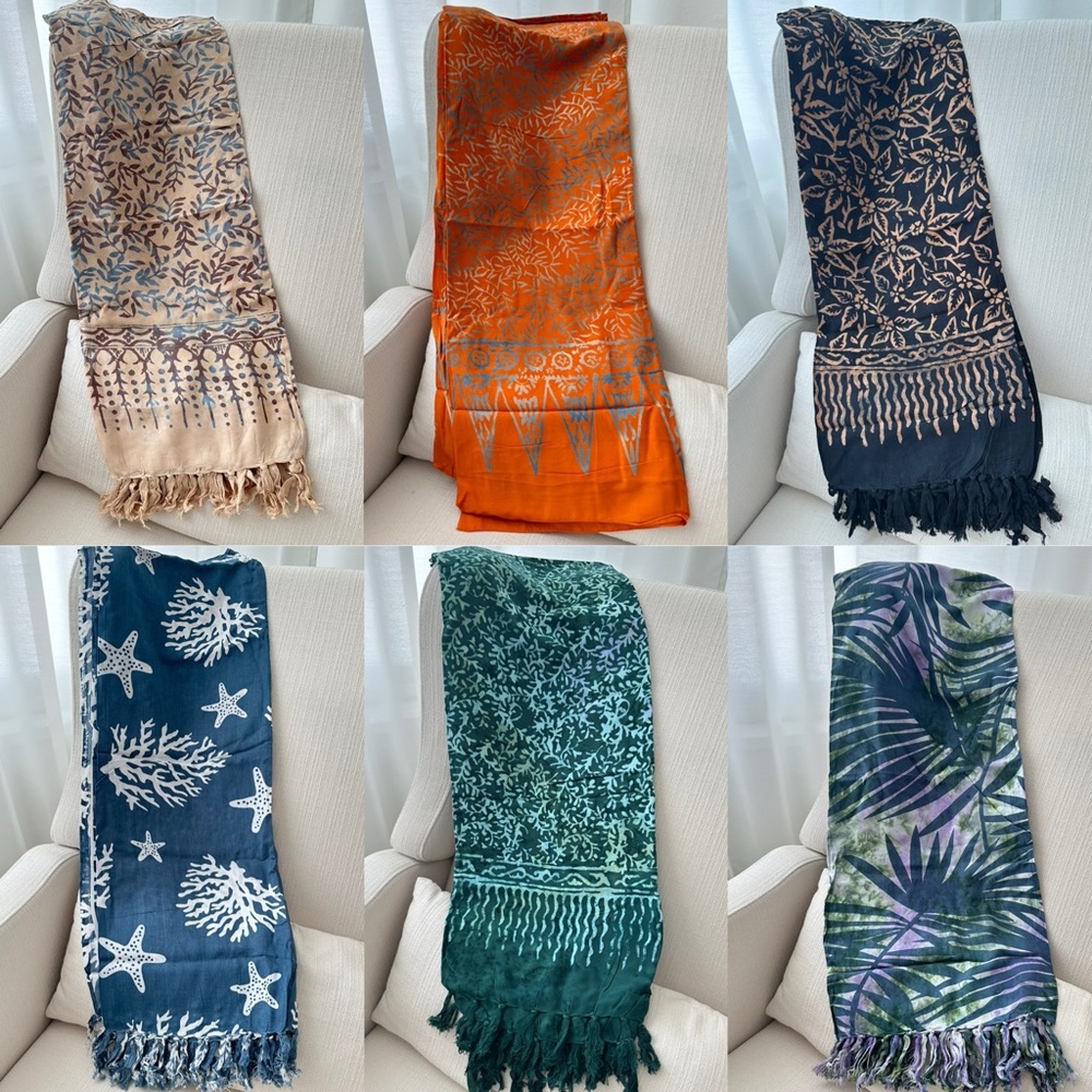 Batik sarongs from Bali
